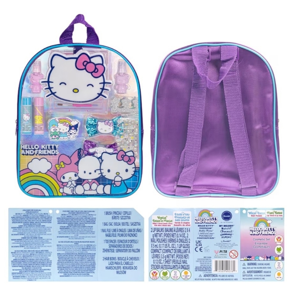 Hello Kitty & Friends Mini Backpack Beauty Set - Picture 4 of 9